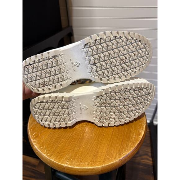 Converse Chuck Taylor All Star Lugged 2.0 Jacquard High Sand Dune Tennis Shoes - Picture 6 of 10